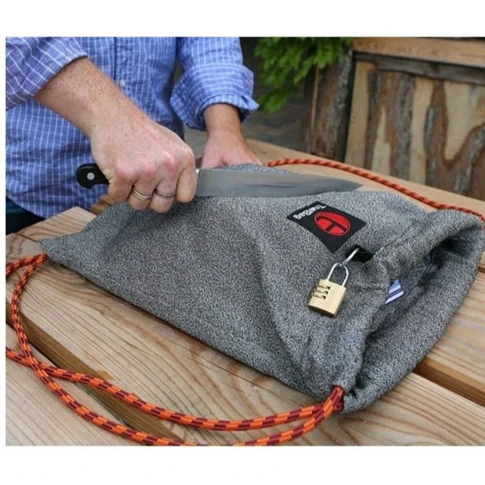 Travel TrustBag RFID Blocking Bag Drawstring Backsack Anti Theft Waterproof New